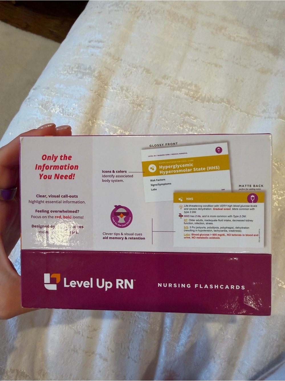 Level Up RN Medical Surgical Flashcards - Picture 4 of 6